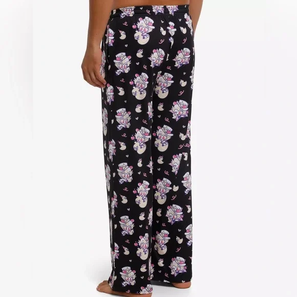 Unisex Hazbin Hotel Chibi Lucifer Rubber Duck Pajama Pants Hot Topic - Picture 2 of 2